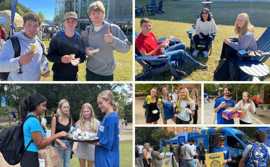 Peanuts fueling students on the Health Nut Club Tour