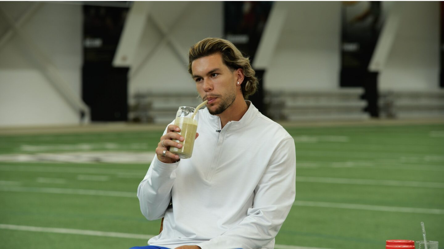 Fueling America’s greats: Cade Cowell shares his go-to peanut butter smoothie
