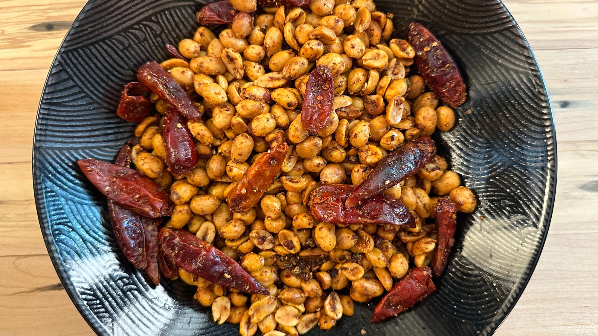 Tingling Szechuan Peanuts | USA Peanuts