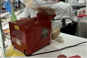 Peanut grinder on campus