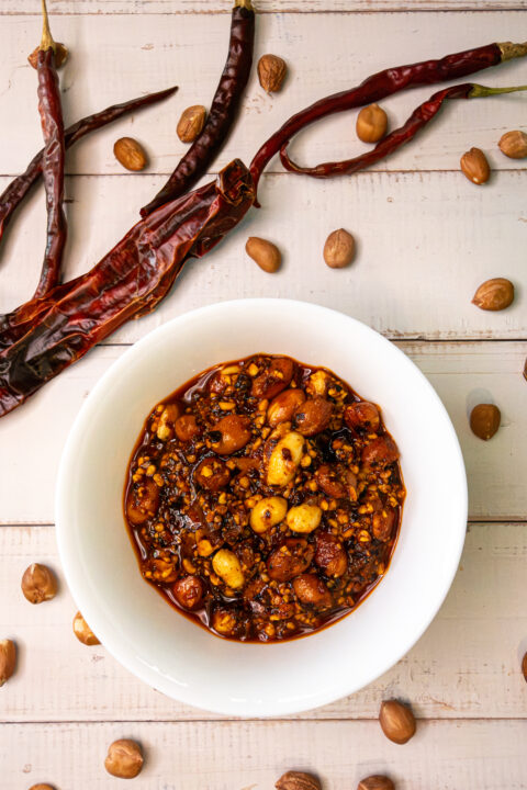 Peanut salsa macha recipe