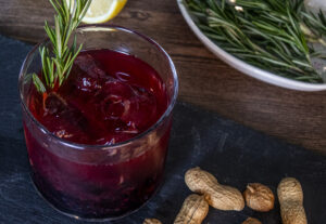 peanut butter blackberry cocktail